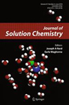 JOURNAL OF SOLUTION CHEMISTRY雜志封面